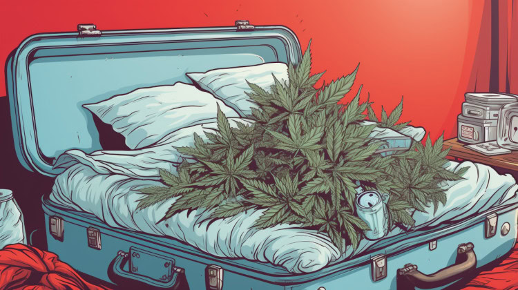 Can you bring edibles on a plane according to federal law?