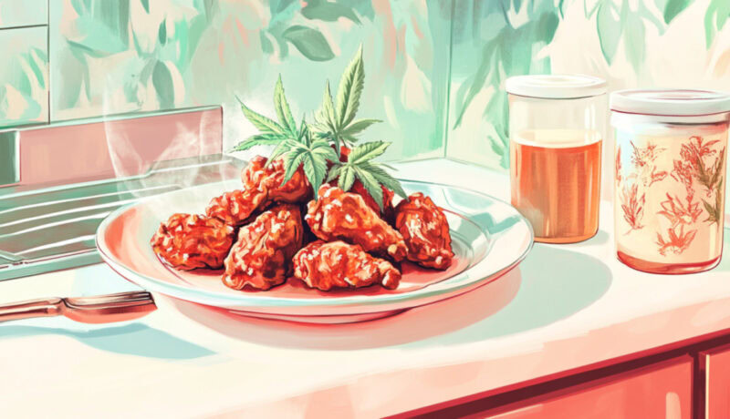 THC wing sauce recipe