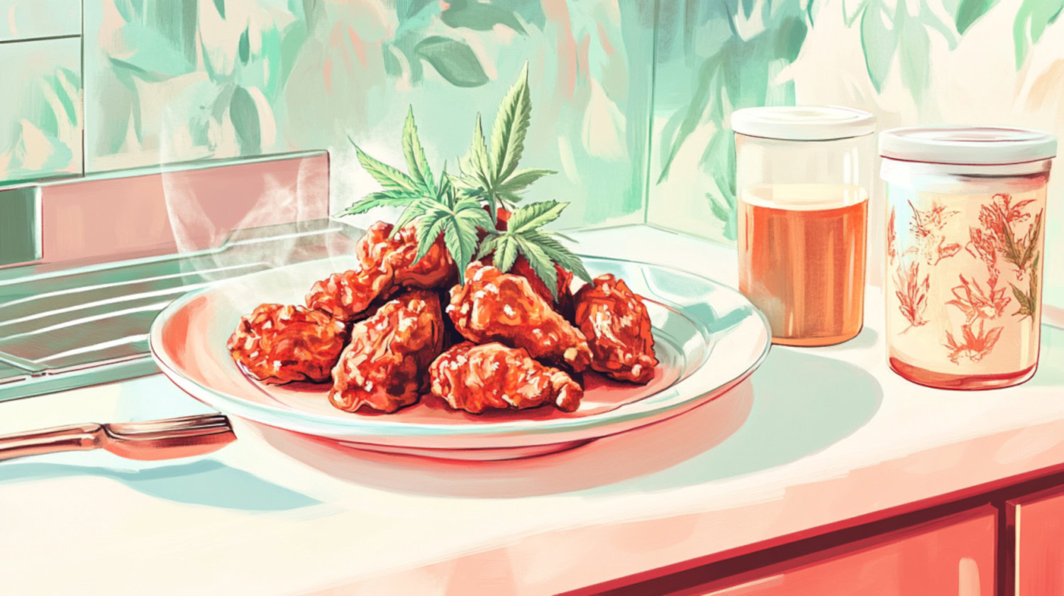 THC wing sauce recipe