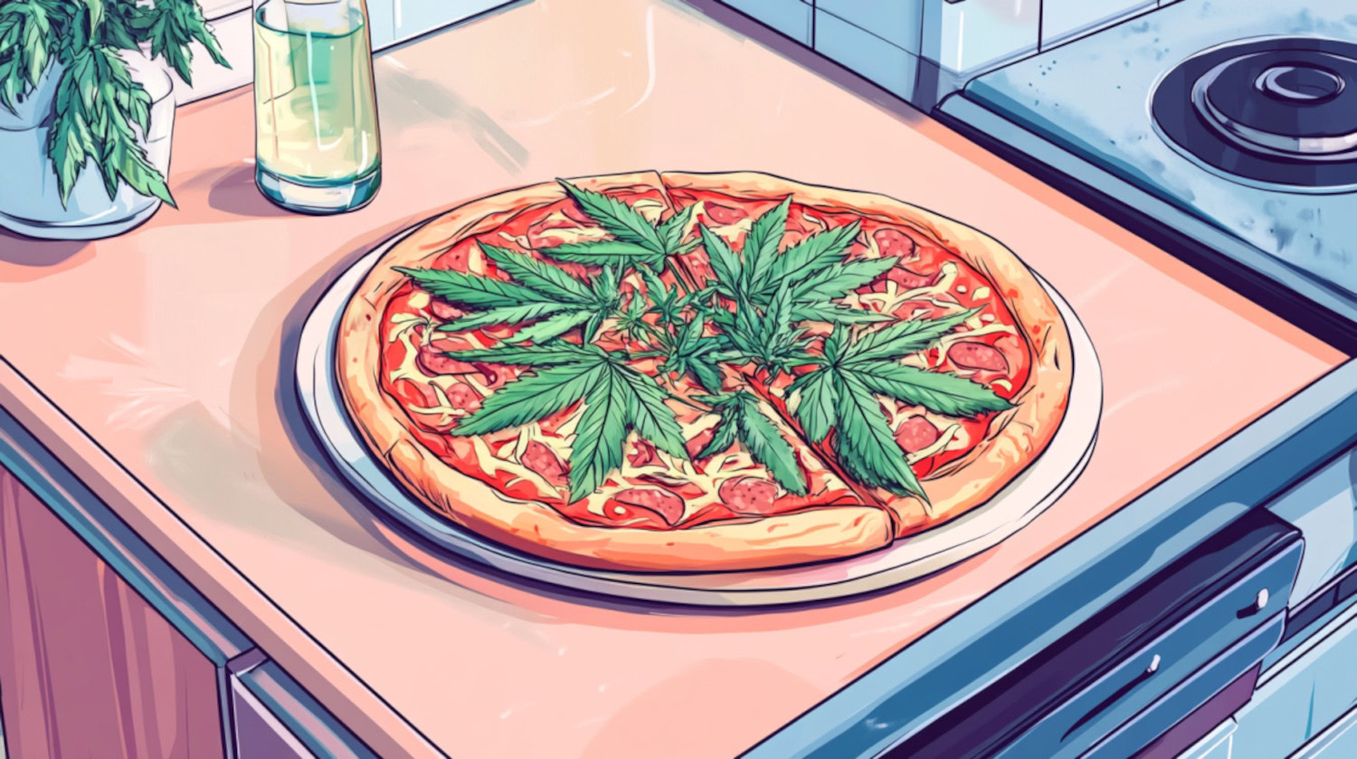 Weed pizza recipe