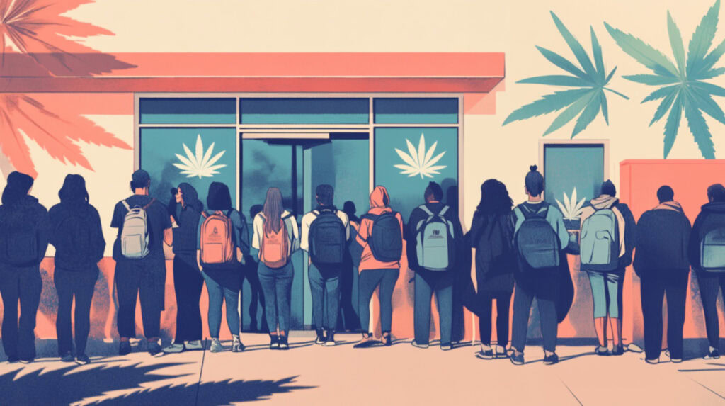 Can you enter a dispensary at 18?