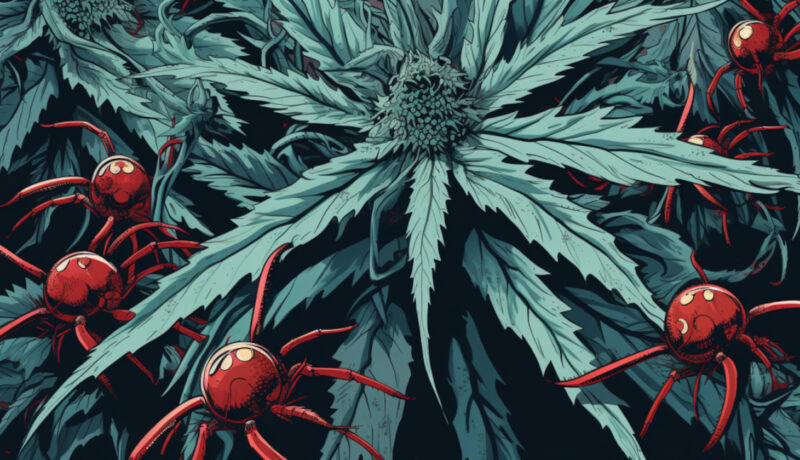 How to get rid of spider mites on weed