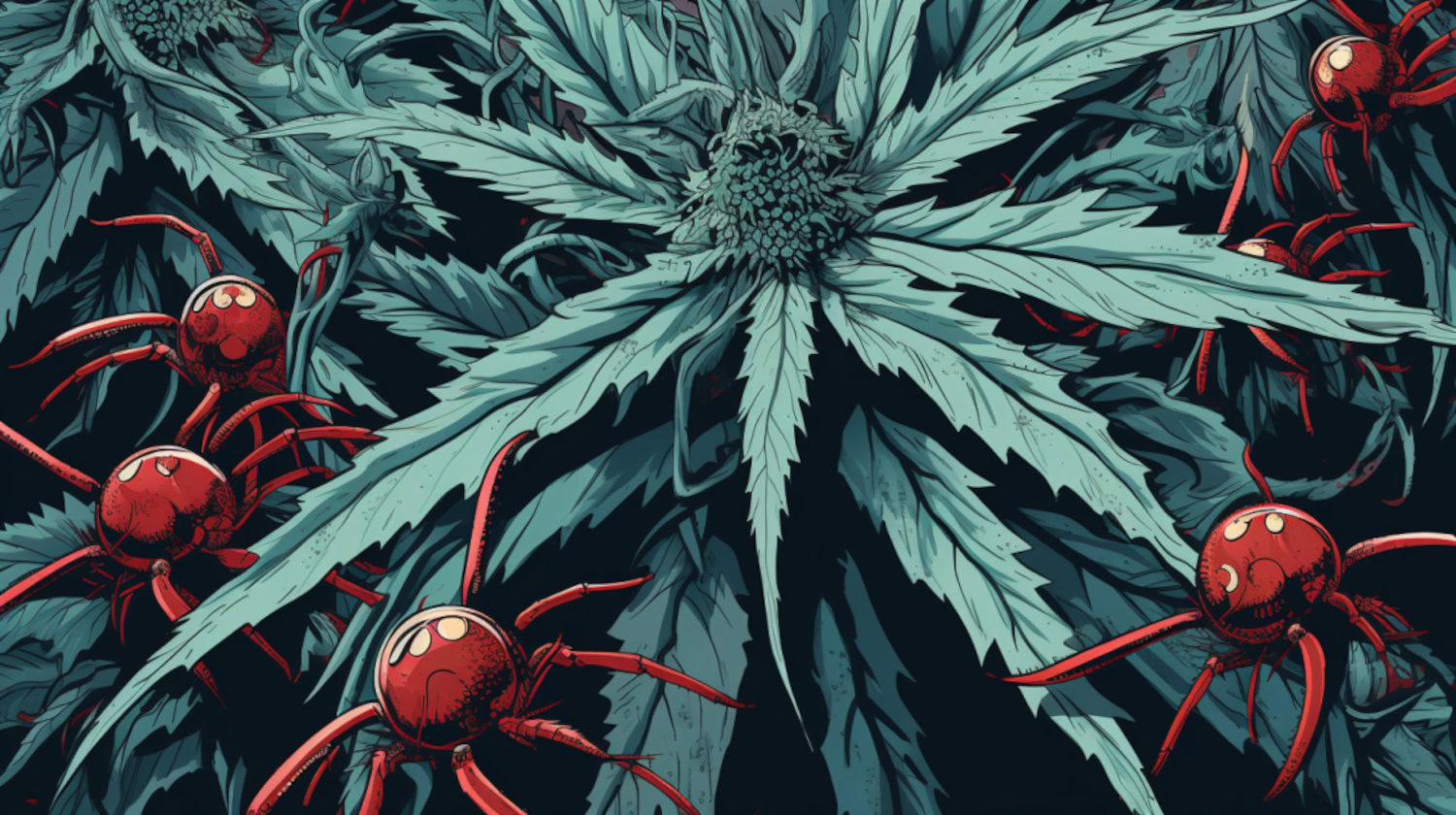 How to get rid of spider mites on weed
