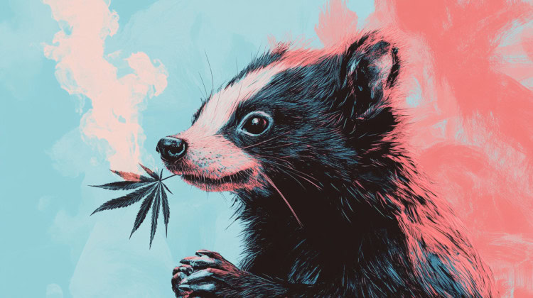 Terpenes found in a skunk strain