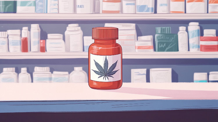 is cannabis available on the NHS