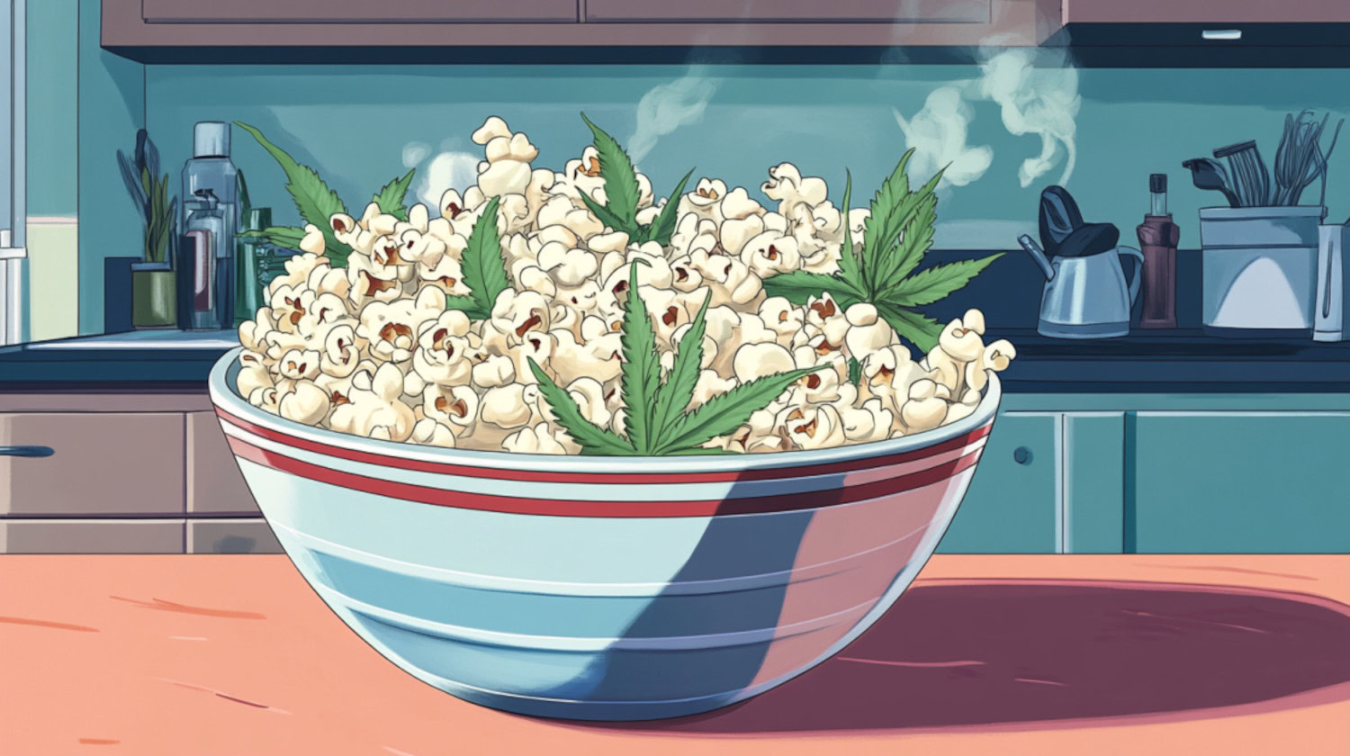 Weed popcorn recipe