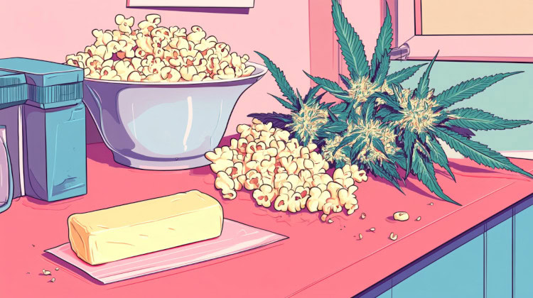 weed infused popcorn ingredients