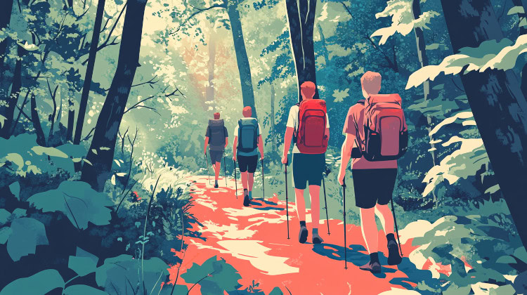 Summer hiking as a cannabis patient