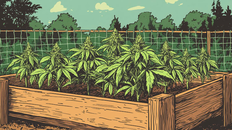 How to grow weed outside safely