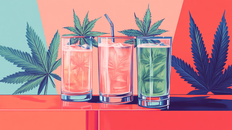 Enjoy weed drinks responsibly