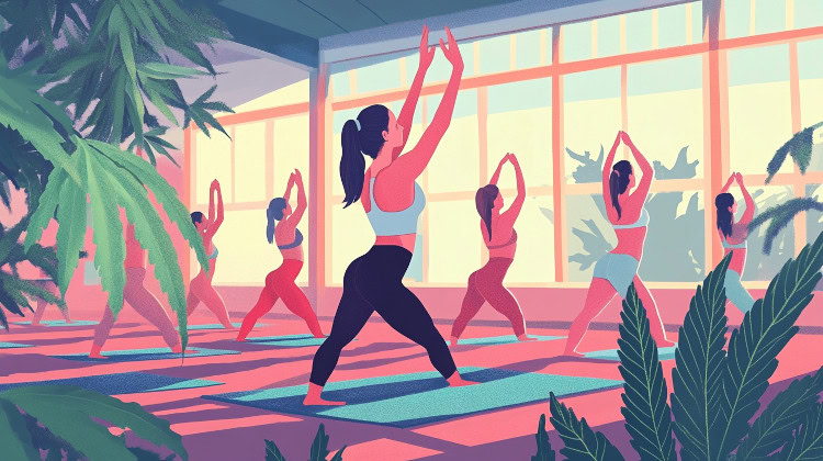 Where to find weed and yoga classes
