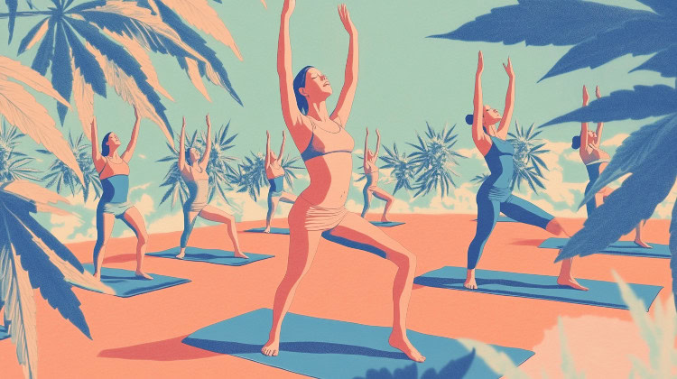 Risks of combining weed and yoga