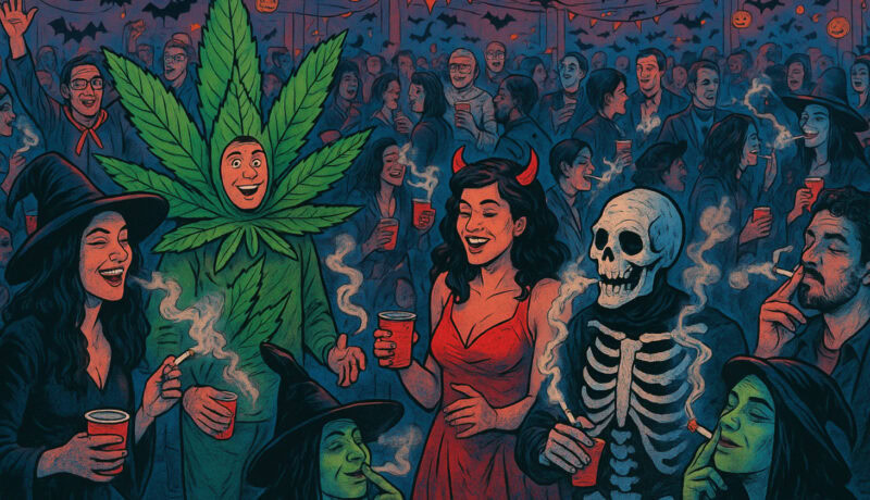 Enjoying Halloween with Cannabis