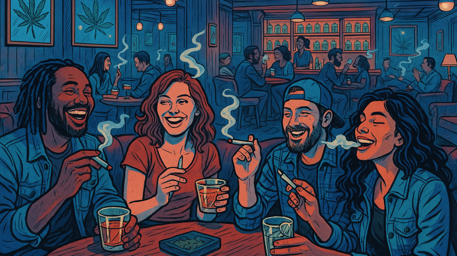 Have a fun, alcohol-free night out with cannabis