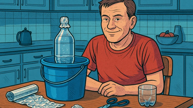 How does a gravity bong work?