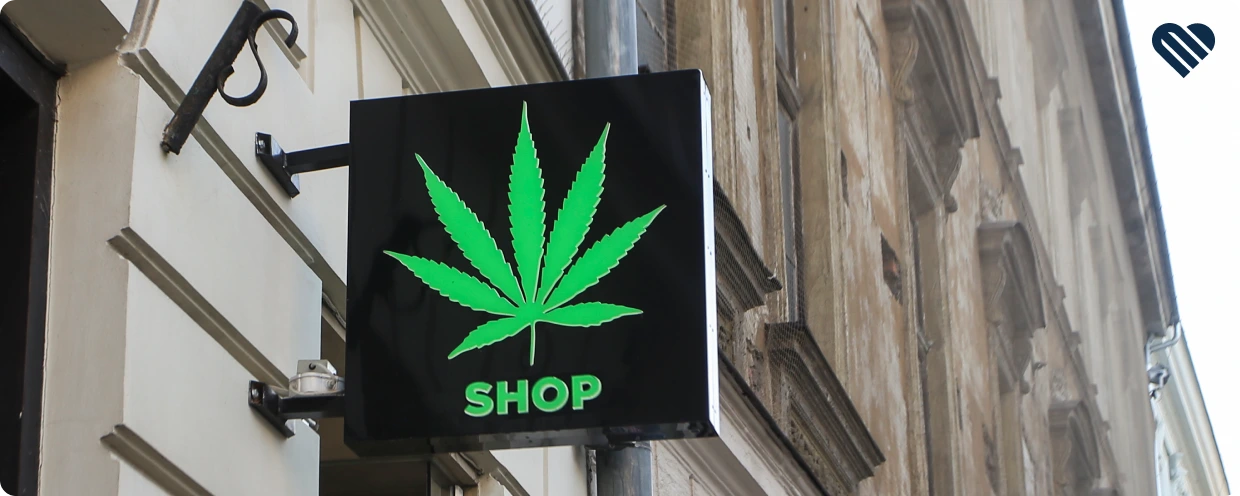 open cannabis shop