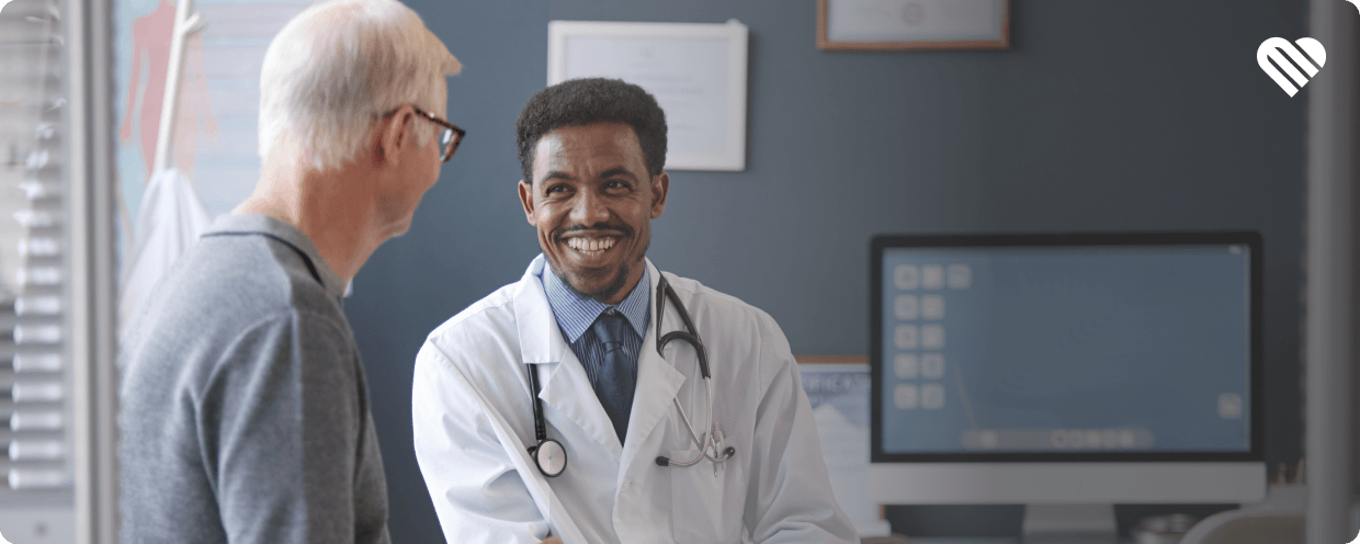 Doctor and patient discussing study suggesting CBD and CBG may reverse common chronic liver disease