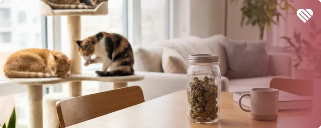 How to prevent pets from inhaling cannabis smoke