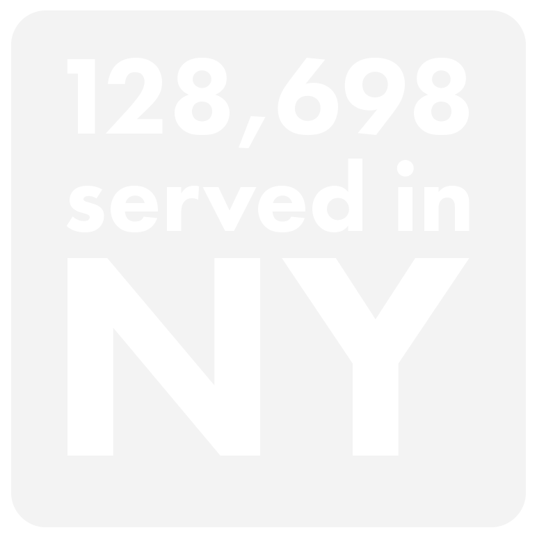 128,698 patients served in NY