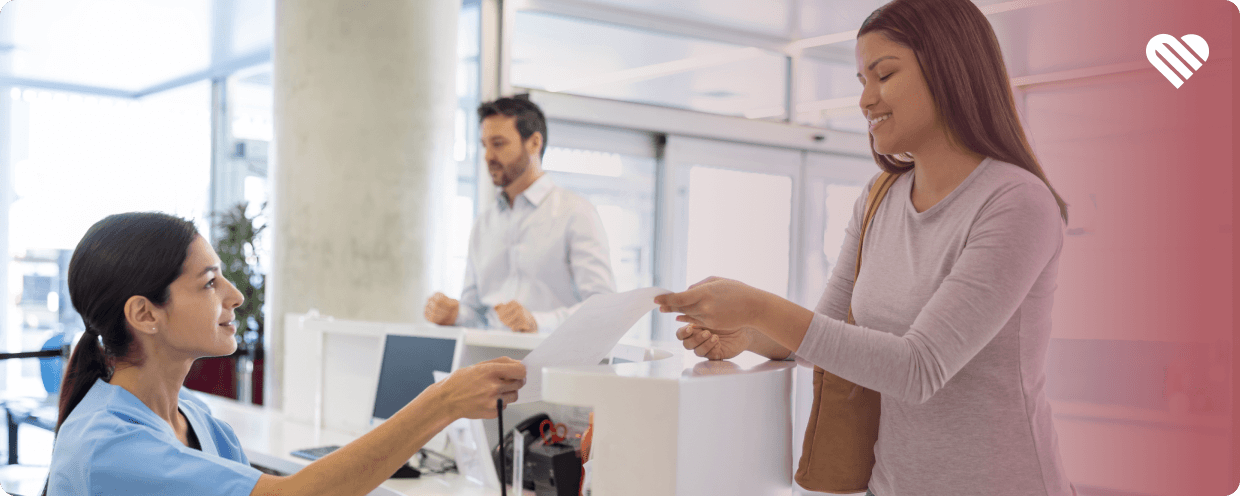 woman visiting medical cannabis patient family member in hospital thanks to Ryan's Law